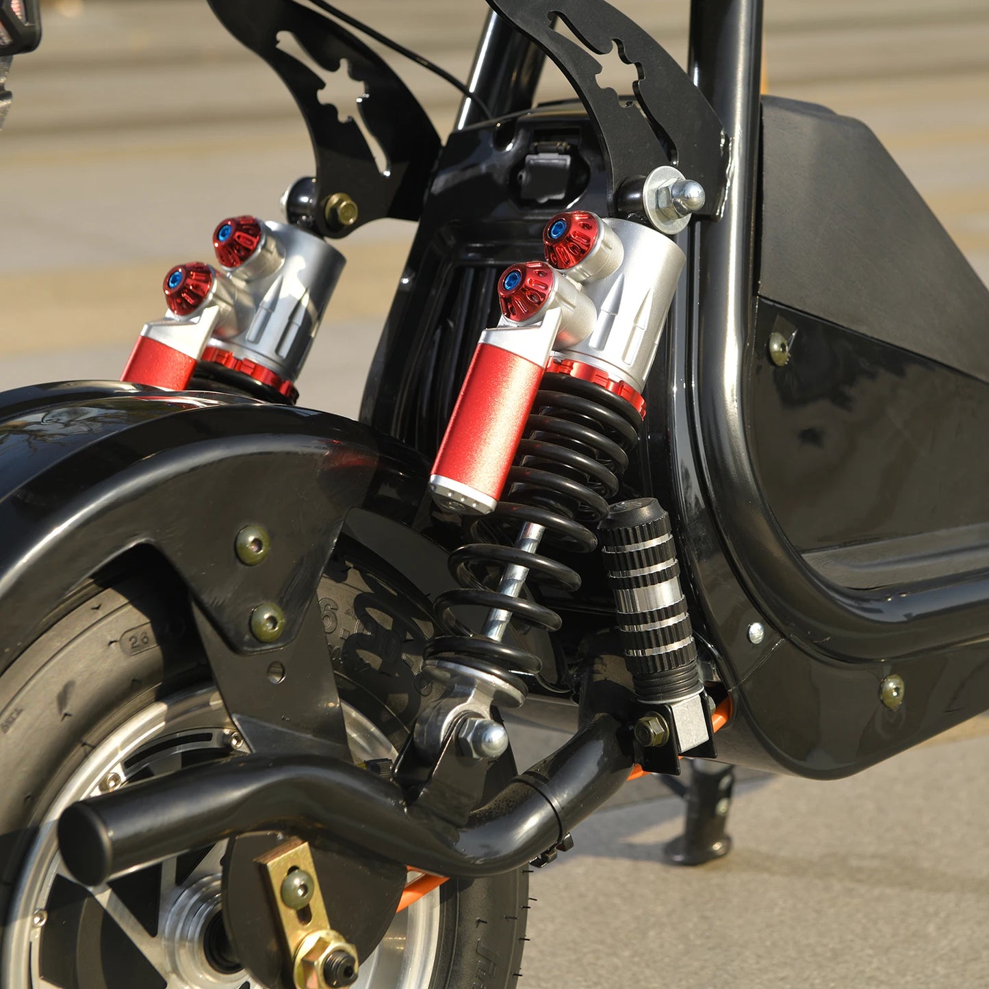 2000W Two Wheel Electric Scooter for Adults with Suspension