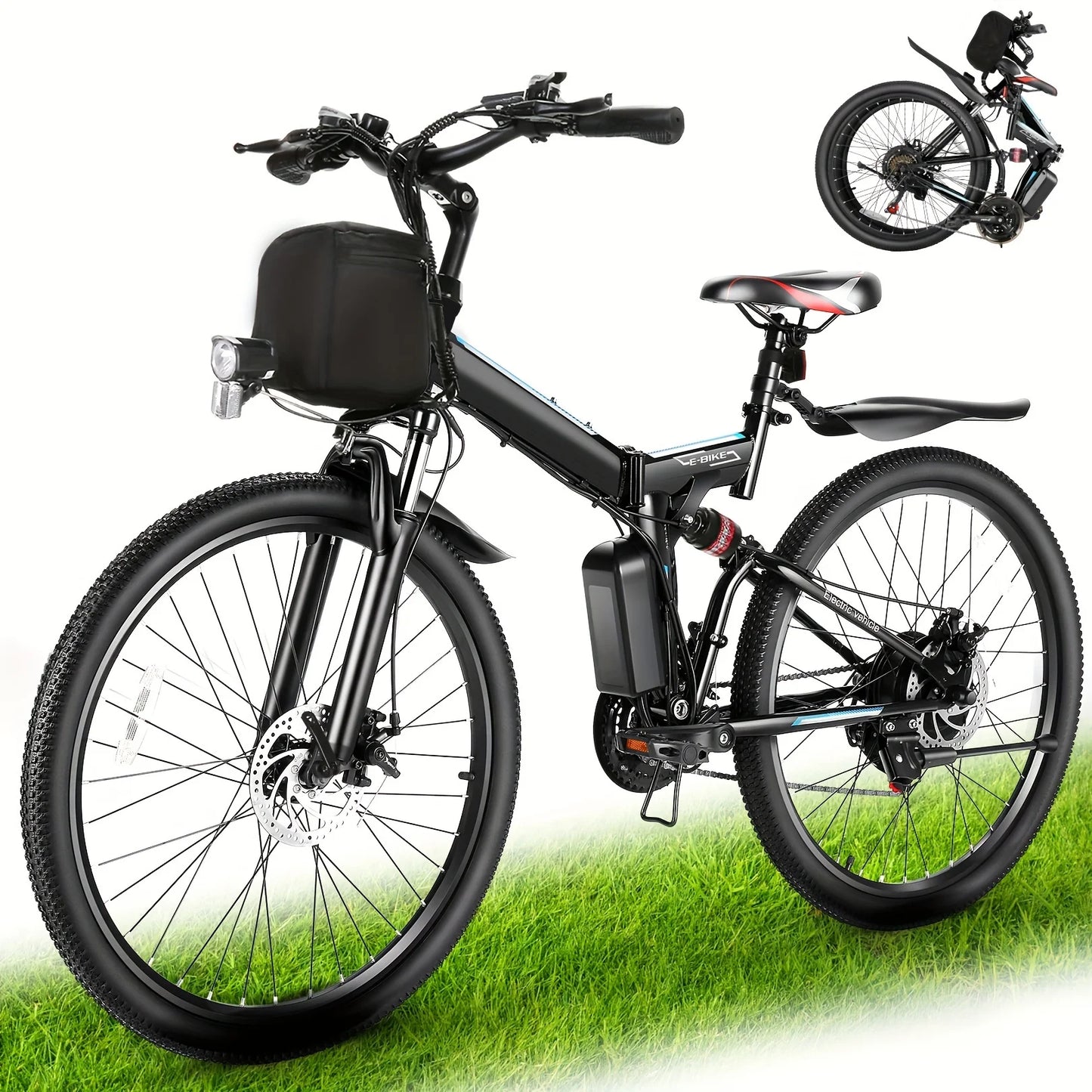 ViviFolded Folding Electric Bike With 500W Motor