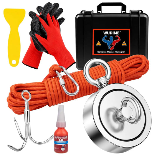Powerful Magnet Fishing Kit With 1725 Lbs Pulling Force