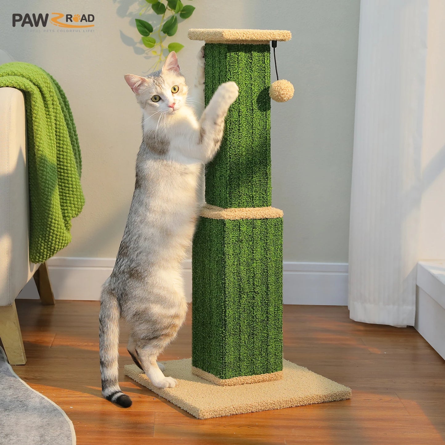PAWZ Road Cat Scratching Post Indoor Play Toy Durable Sisal