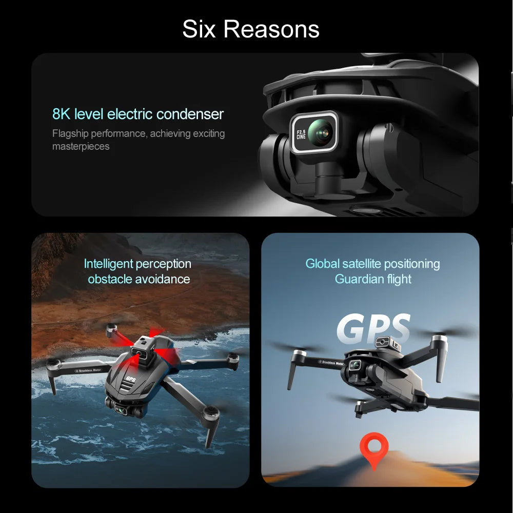 V168 Max Mini Drone With Dual Cameras And 5G FPV