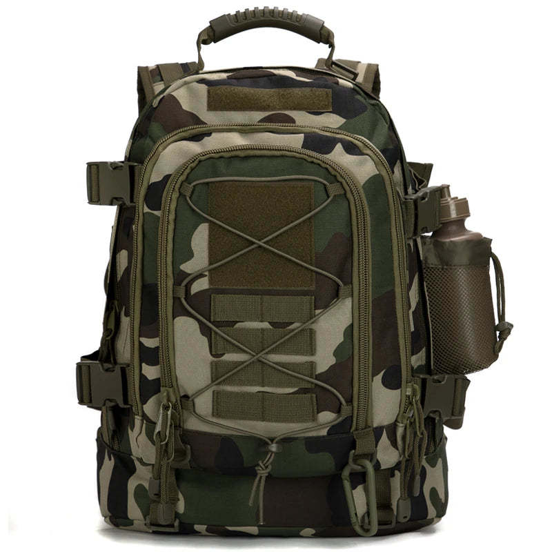 LQARMY Tactical Backpack Outdoor Rucksack For Camping And Hiking