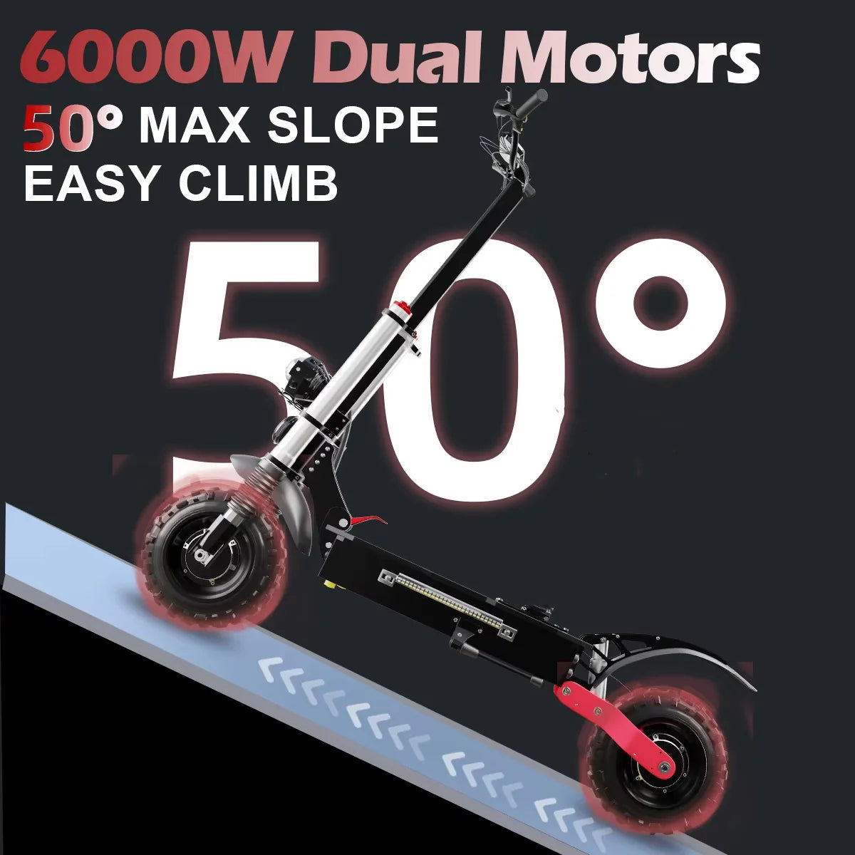 Jueshuai Outdoor Electric Scooter 48V-72V 1000W-6000W Off Road